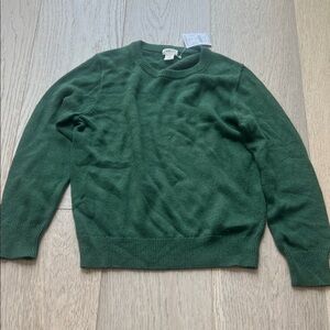 Crewcuts Forest Green Crewneck Sweater